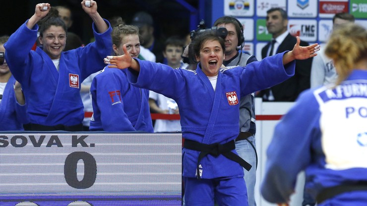 Polki mistrzyniami Europy w judo. Polacy z brązowym medalem