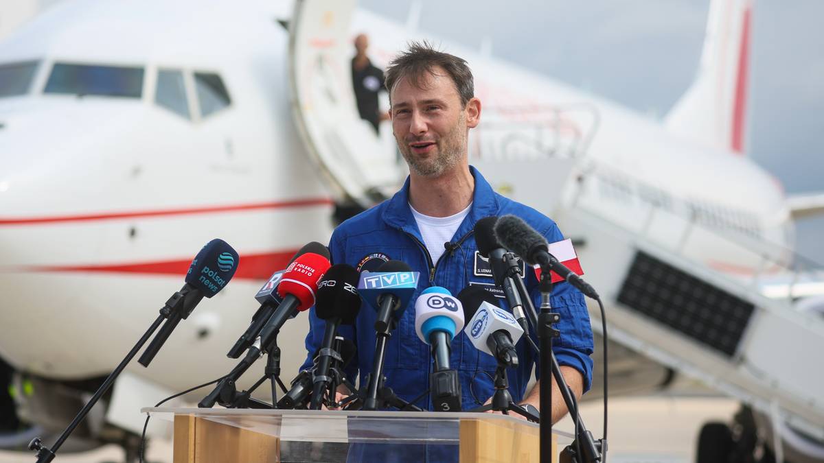 Pierwsze słowa Polaka po powrocie z kosmosu. Wskazał "najtrudniejsze wyzwanie"