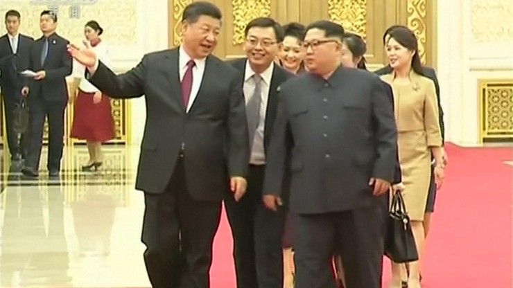 Pierwsza zagraniczna wizyta przywódcy Korei Północnej. Kim Dzong Un odwiedził Chiny