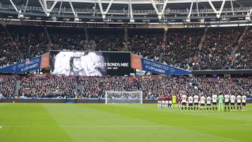 Był sercem i duszą West Hamu. Cały stadion zamilkł, oddając mu ostatni hołd