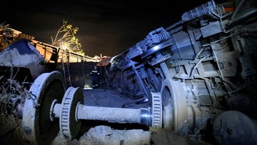 Katastrofa kolejowa w Grecji. Zginęły cztery osoby