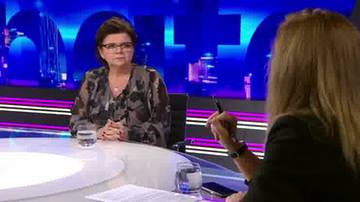 Minister zdrowia Izabela Leszczyna w programie "Debata Dnia"