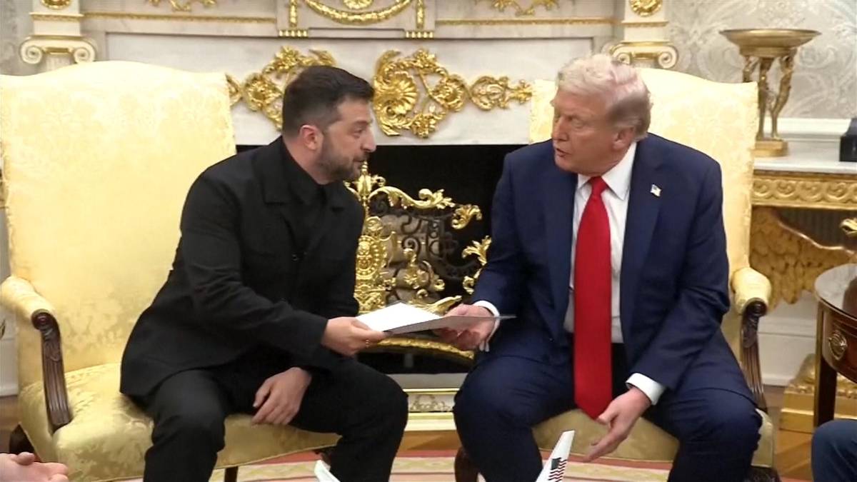 Spotkanie w Białym Domu. Zełenski przekazał Trumpowi list