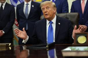 "Nie są gotowi". Donald Trump zabrał głos ws. Wenezueli