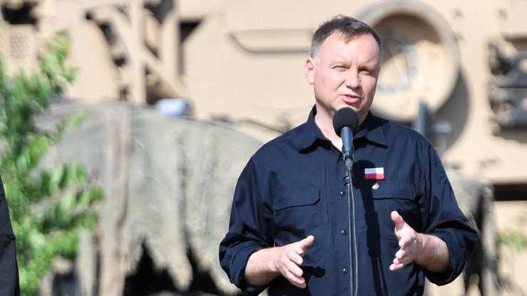 Duda: obecność żołnierzy USA w Polsce to znak przyjaźni