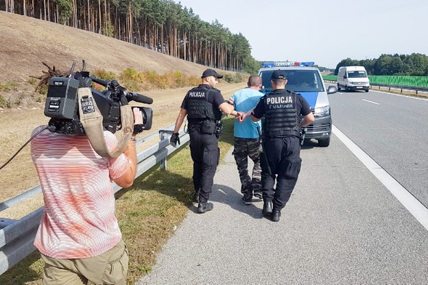 Ekipa Polsatu pomogła zatrzymać pijanego kierowcę