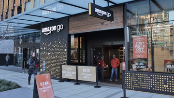 Amazon otworzył sklep spożywczy, w którym nie ma kas. Należność za zakupy pobierana jest z karty płatniczej