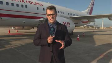 Z uwagi na sytuację międzynarodową na Bliskim Wschodzie lot powrotny prezydenta Andrzeja Dudy z wizyty oficjalnej w S