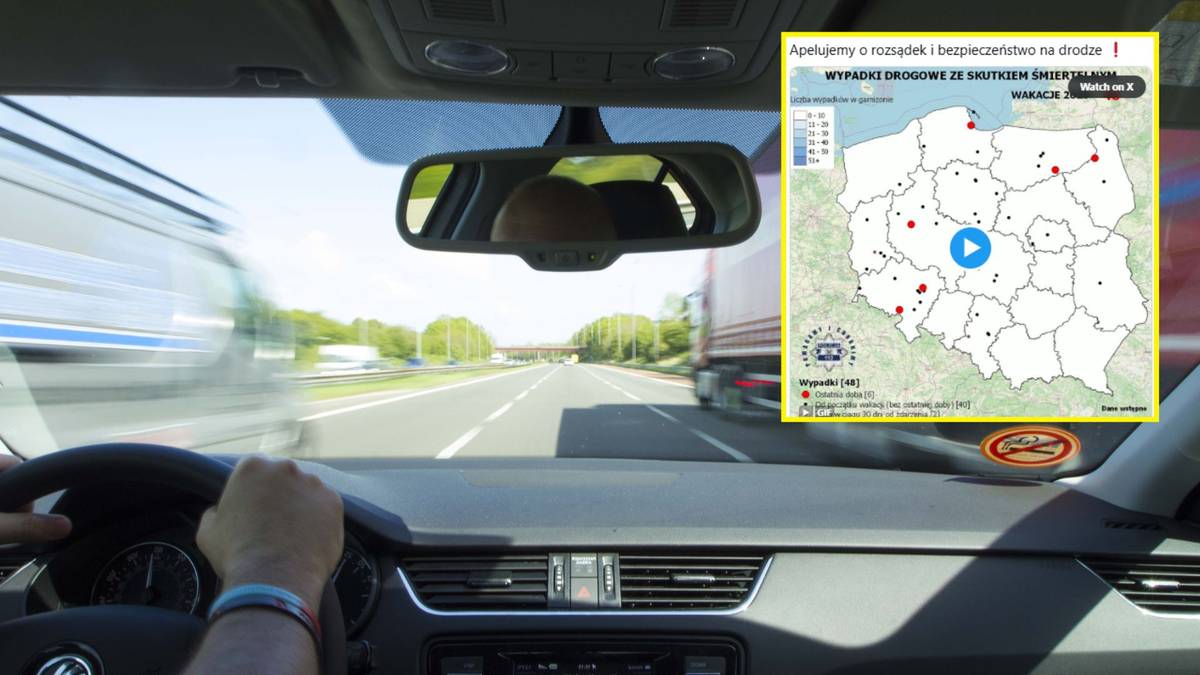 Policja apeluje o zdjęcie nogi z gazu. Wzmożone kontrole podczas długiego weekendu