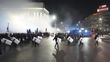 Tłumy na ulicach w Kazachstanie. Protesty przeciw podwyżkom