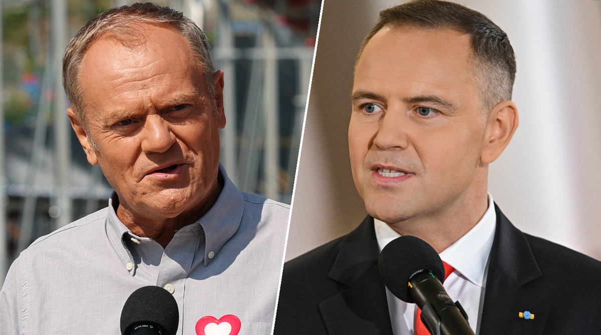 "Złapałem się za głowę". Tusk reaguje po słowach w Polsat News