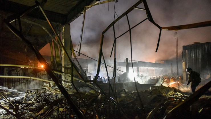 Wojna w Ukrainie. Wzrosła liczba ofiar ataku na centrum handlowe w Krzemieńczuku