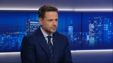 Rafał Trzaskowski w "Gościu Wydarzeń". Oglądaj od 19:15