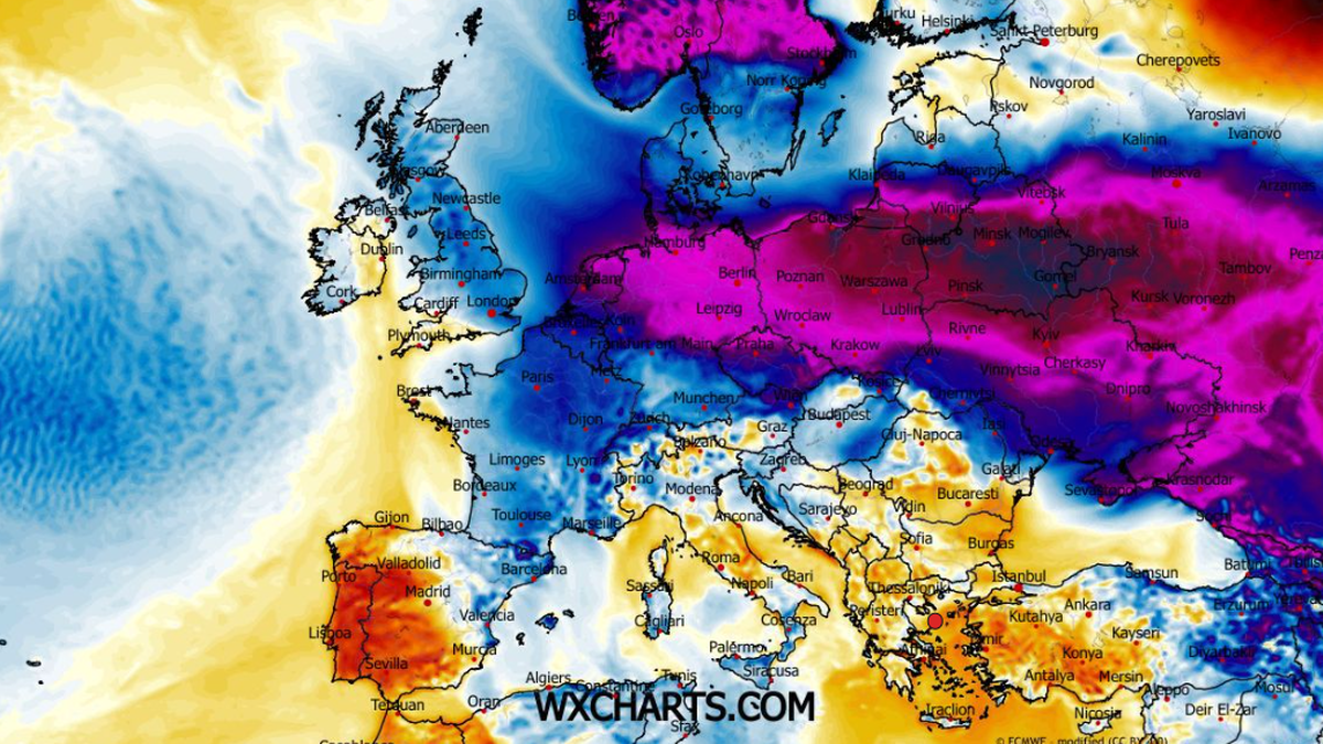 Kolejna znaczna anomalia temperatur może dotrzeć do naszego kraju pod koniec przyszłego tygodnia. Znów miejscami może być -20 stopni Celsjusza