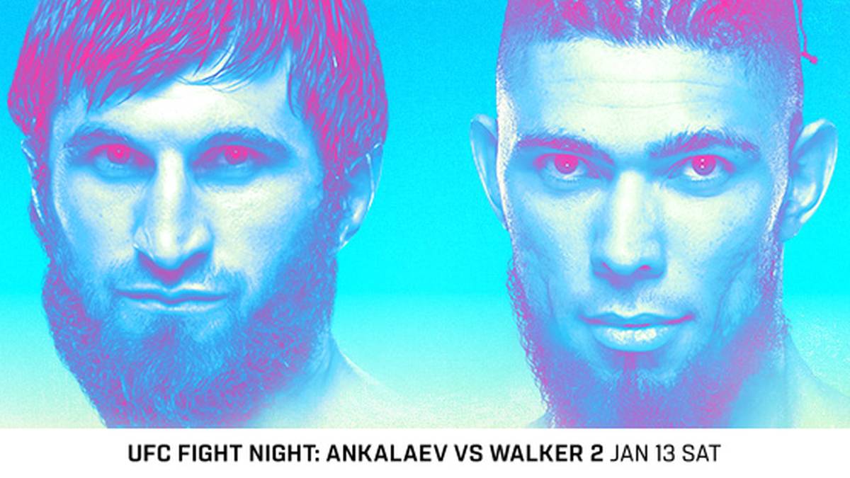 UFC: Magomed Ankalaev - Johnny Walker II. Kiedy gala? O której godzinie? Transmisja TV i stream online