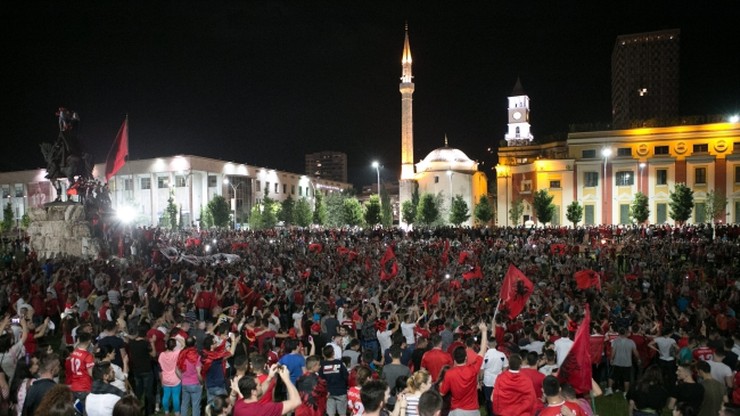 Euro 2016: Albańczycy powitani po królewsku