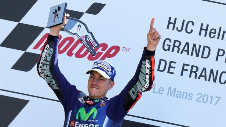 MotoGP: Vinales wygrał we Francji i został liderem