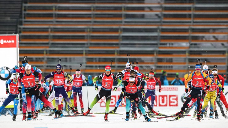 PŚ w biathlonie: Triumf Norwegów w sztafecie, Polacy zdublowani