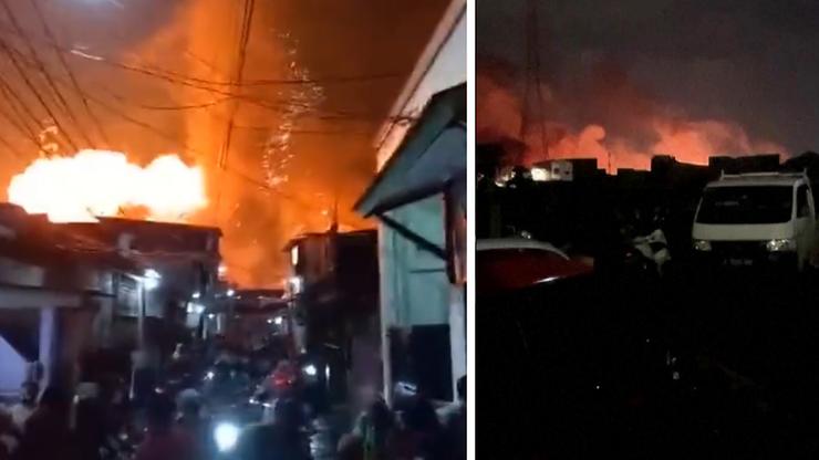 Dżakarta, Indonezja: Pożar magazynu paliw. Nie żyje kilkanaście osób