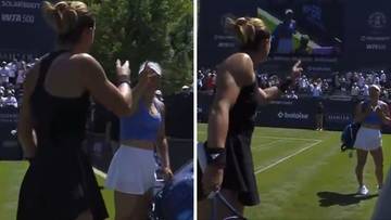 Spięcie rywalek Świątek! Pod siatką zaiskrzyło. "Nikt cię nie lubi"