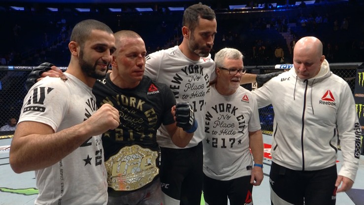 UFC 217: Udany powrót legendy! Trzy pasy zmieniły właścicieli