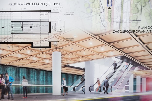 Wiemy jak będą wyglądać nowe stacje warszawskiego metra