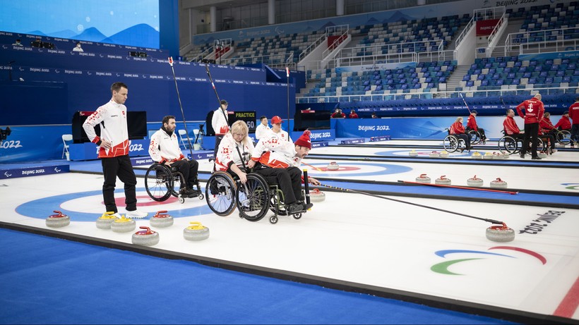 Igrzyska paraolimpijskie. Paracurling: Chiny - Szwajcaria. Transmisja