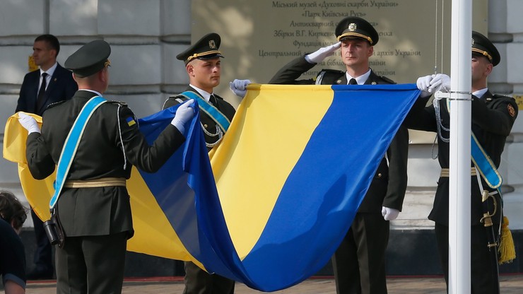 Dzień Niepodległości Ukrainy. "Wywalczyliśmy niepodległość intelektem, potem i krwią"