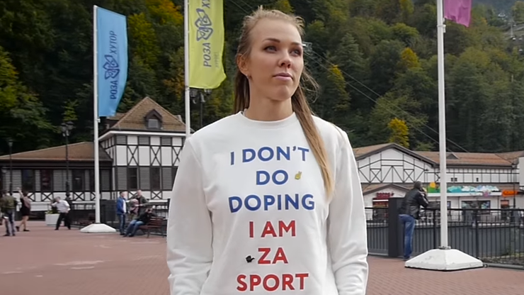 Pjongczang 2018: Rosjanka na dopingu?! Wcześniej promowała antydopingową akcję