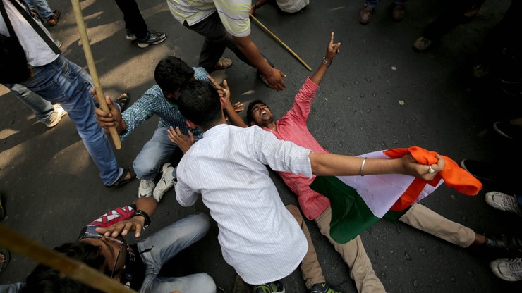 Wielki strajk studentów w Indiach. Żądają uwolnienia przywódcy
