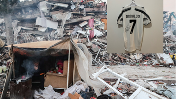 Koszulka Ronaldo pomoże ofiarom trzęsienia ziemi. Trwa licytacja