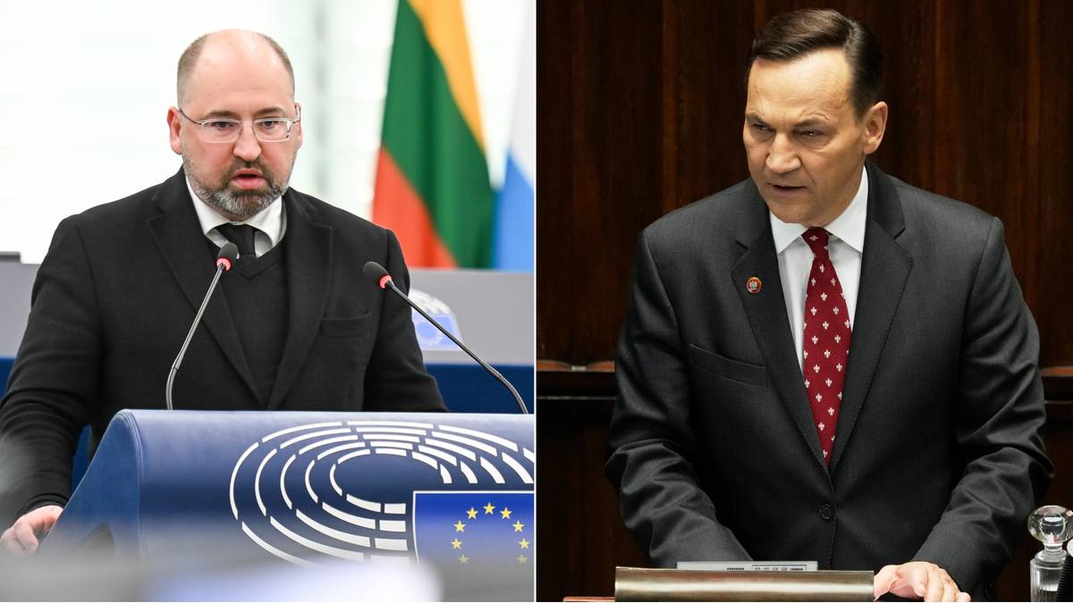 "It's good erstwhile he promotes the thought I submitted." The head of the Ministry of abroad Affairs reacts to Bielan's words