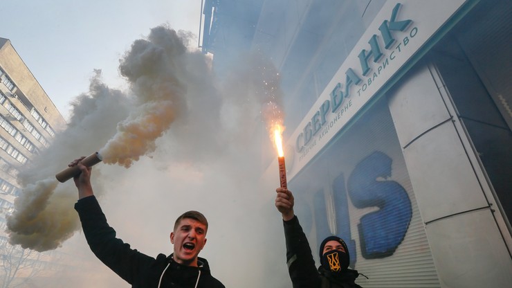 Ukraina wprowadziła sankcje wobec rosyjskich banków