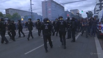 Dziewięć osób rannych podczas demonstracji i kontrdemonstracji w Chemnitz