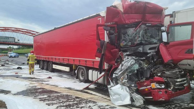 Śląskie. Wypadek na autostradzie A1. Jedna osoba nie żyje