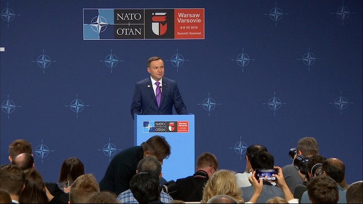Prezydent Duda: decyzje szczytu NATO są korzystne dla Sojuszu i dla Polski