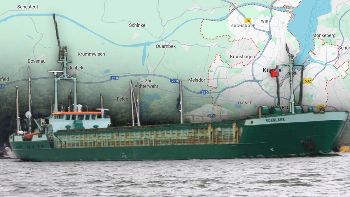 Podejrzany frachtowiec zatrzymany w Niemczech. To prawdopodobnie statek szpiegowski