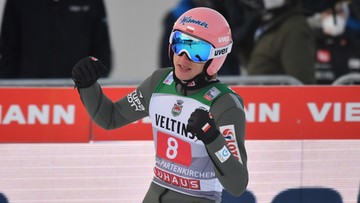 Kubacki wygrał konkurs w Garmisch-Partenkirchen. Polak pobił rekord skoczni