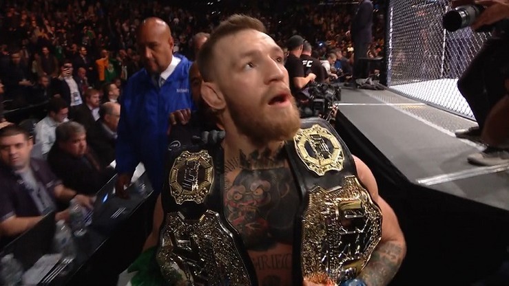 UFC: McGregor stracił pas mistrzowski!