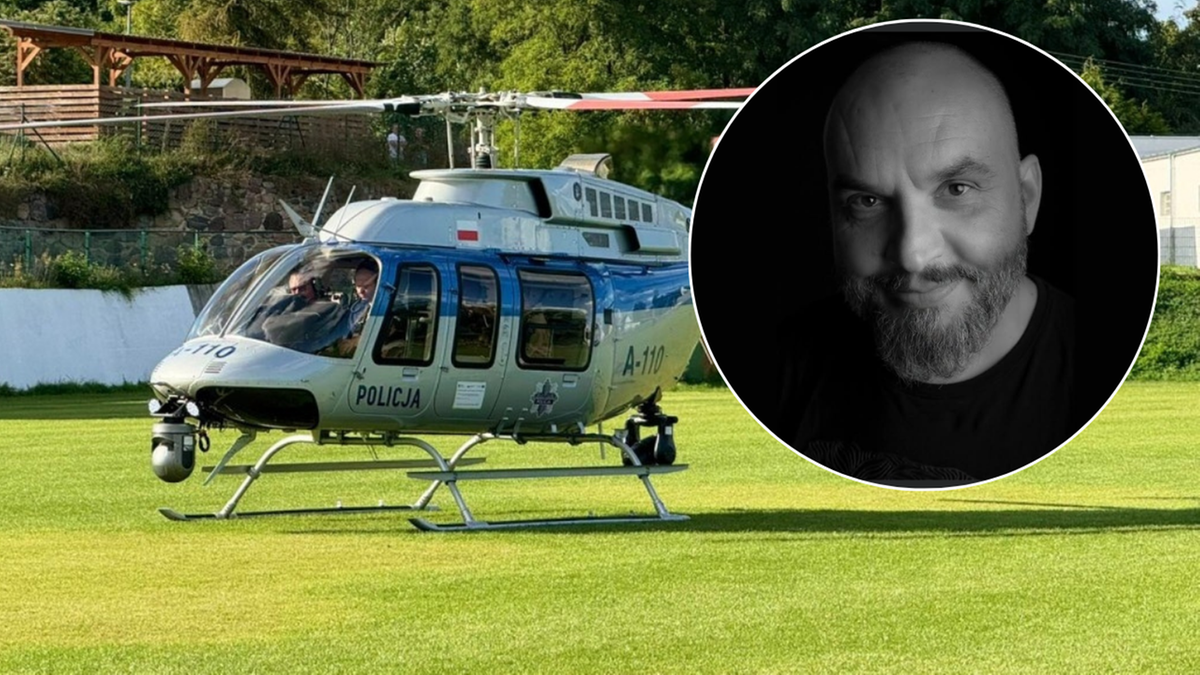 Zaginął operator filmowy. realizowane są "działania z lądu, wody i powietrza"