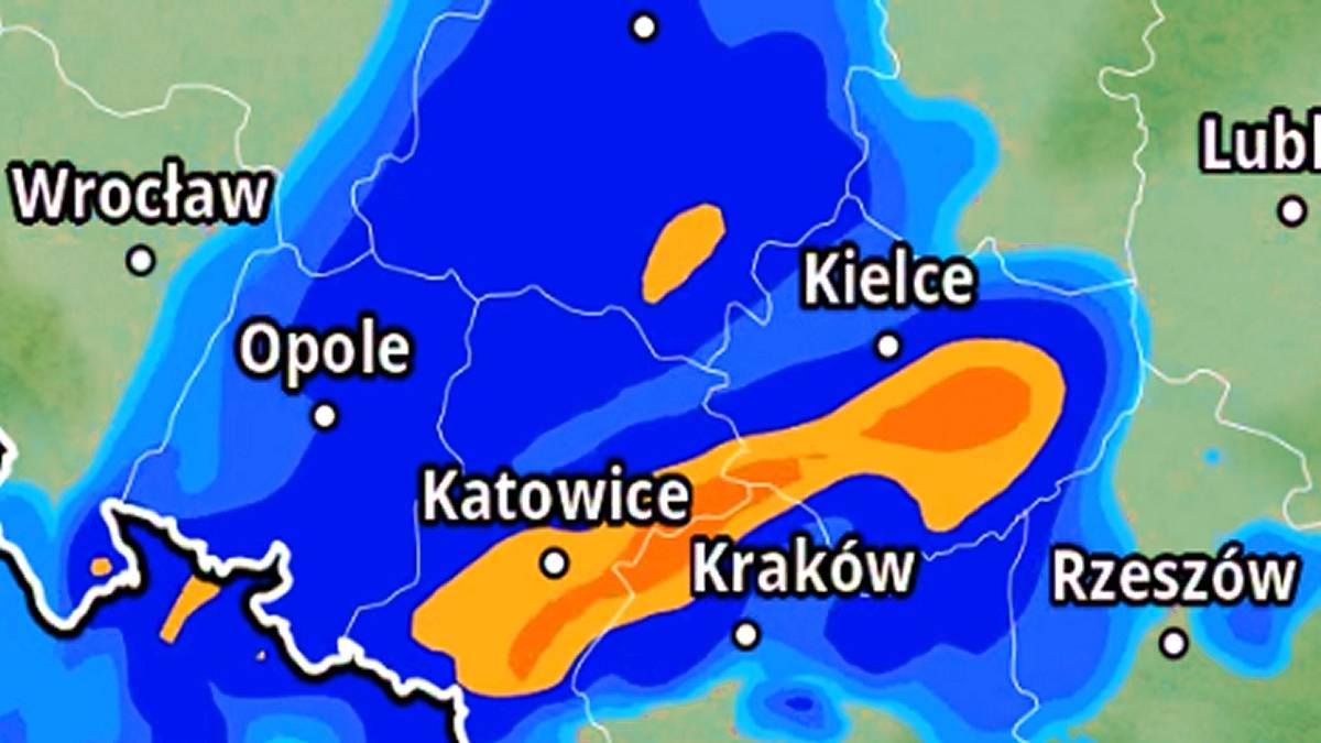 Zostały godziny do ulew i wichur. IMGW pokazuje ich dokładną trasę