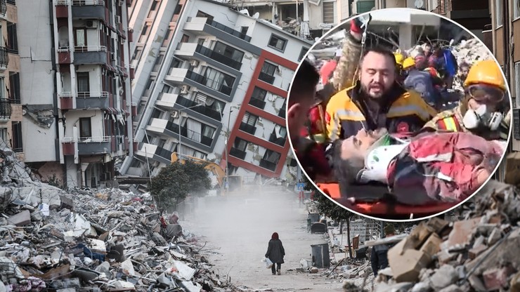 Turcja: Trzy osoby uratowane 296 godzin po trzęsieniu ziemi