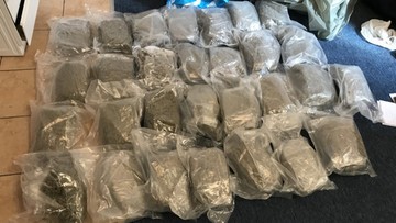 Kilkadziesiąt kilogramów narkotyków przejęli policjanci z Poznania. Ich wartość to ponad milion złotych