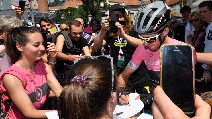 Giro d'Italia: Yates stracił część przewagi na 18. etapie