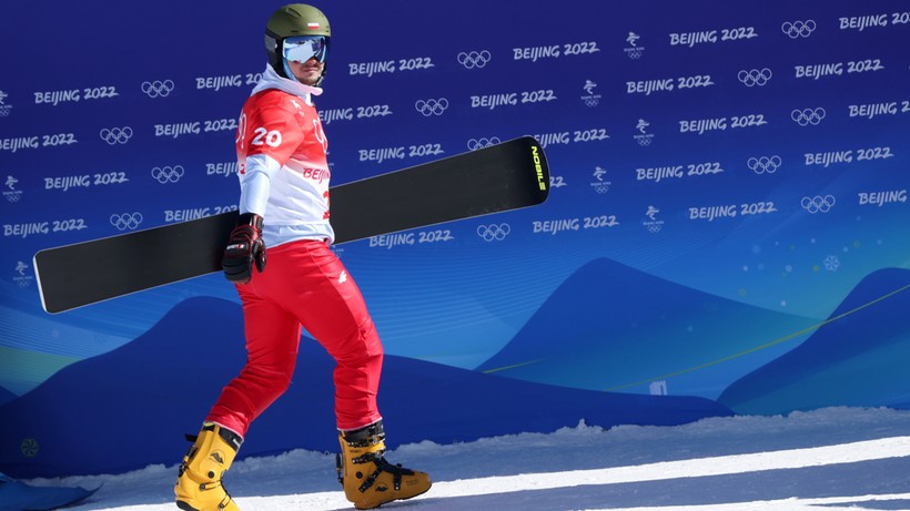 Pekin 2022: Oskar Kwiatkowski w ćwierćfinale slalomu giganta równoległego, Michał Nowaczyk odpadł