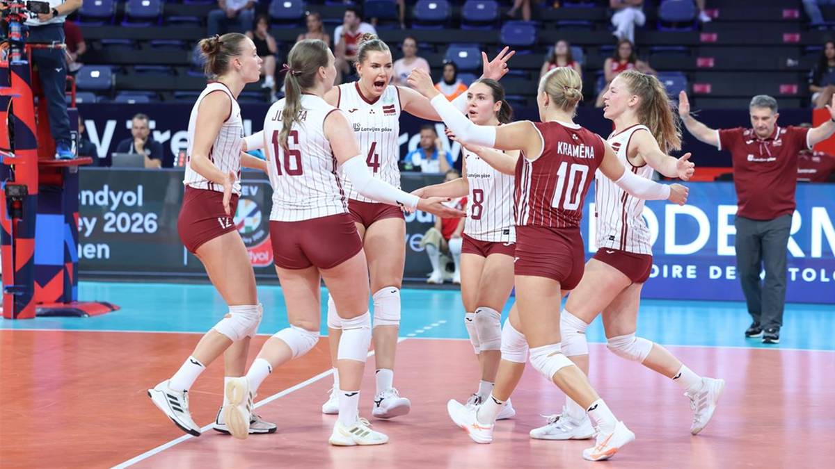 Poland beat Latvia 3:1 at Women's Volleyball European Championship
