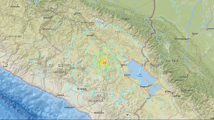 Trzęsienie ziemi w Peru