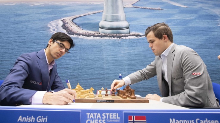 Turniej szachowy w Wijk aan Zee:  Carlsen najlepszy, Duda dziesiąty