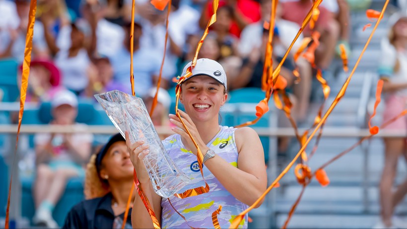 WTA w Miami: Iga Świątek wygrała kolejny turniej!