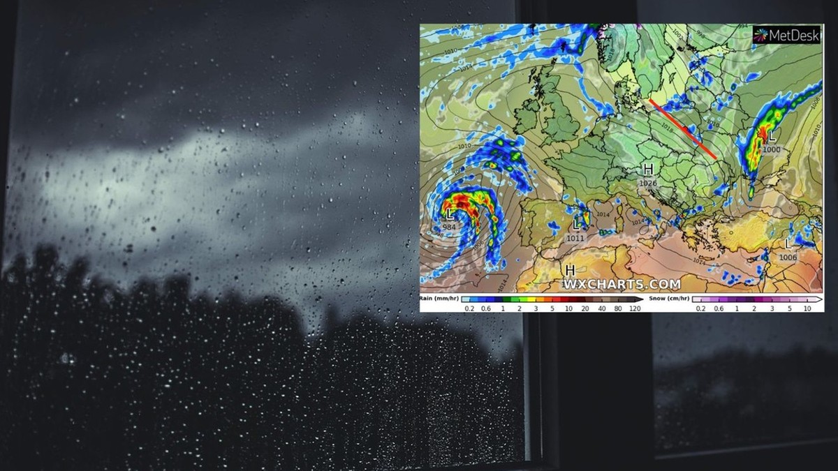 Pogoda na poniedziałek 16.10.2023: Zimno, szaro i deszczowo, ale jest nadzieja